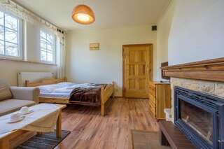 Отели типа «постель и завтрак» Pensjonat Jeleni Róg Шклярска-Поремба Двухместный номер с двуспальной кроватью и дополнительной кроватью-3