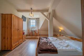 Отели типа «постель и завтрак» Pensjonat Jeleni Róg Шклярска-Поремба Двухместный номер с 1 кроватью и видом на горы-3